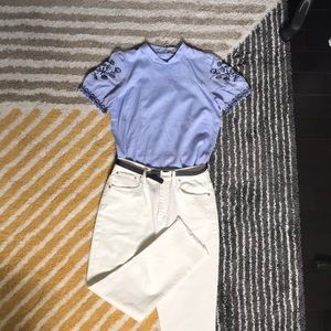 Madewell high rise Slim Crop BoyJean